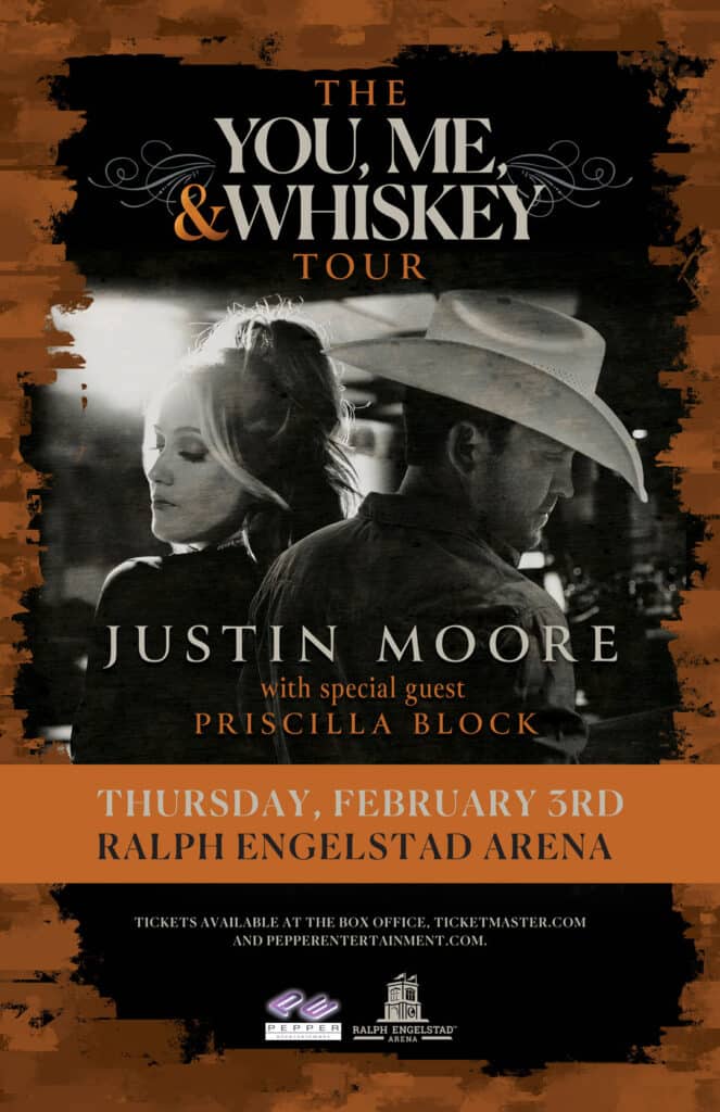 Justin Moore poster design