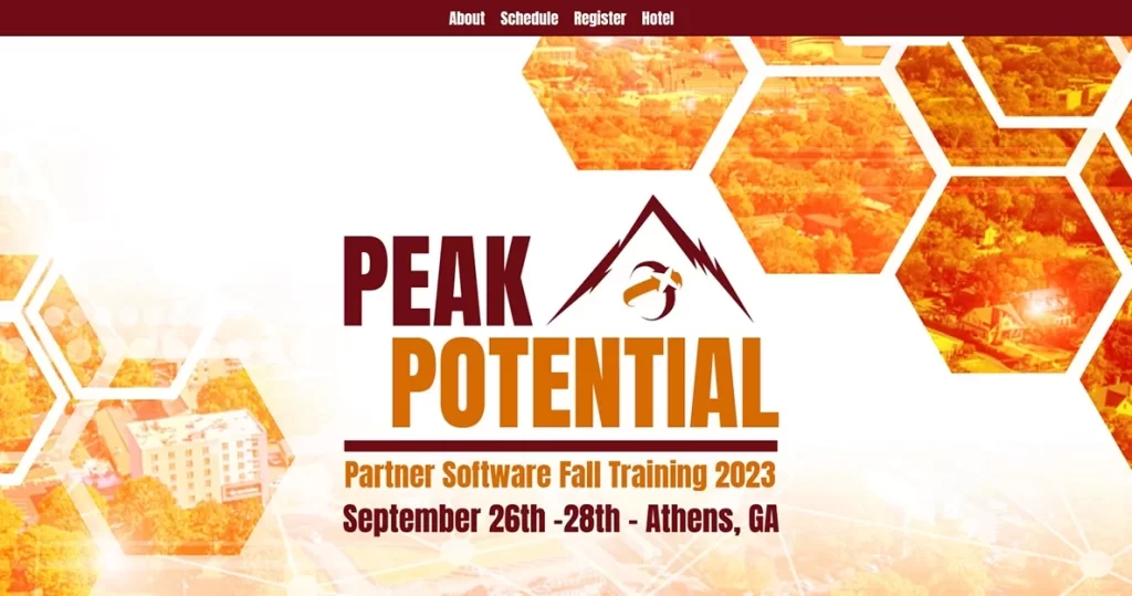 PEAK POTENTIAL Partner Software Fall Training INTRO
