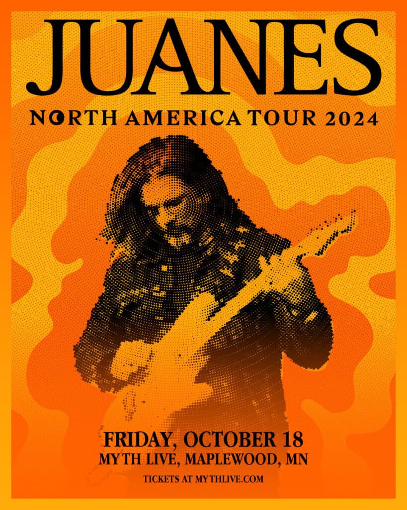 JUANES North American Tour Graphic