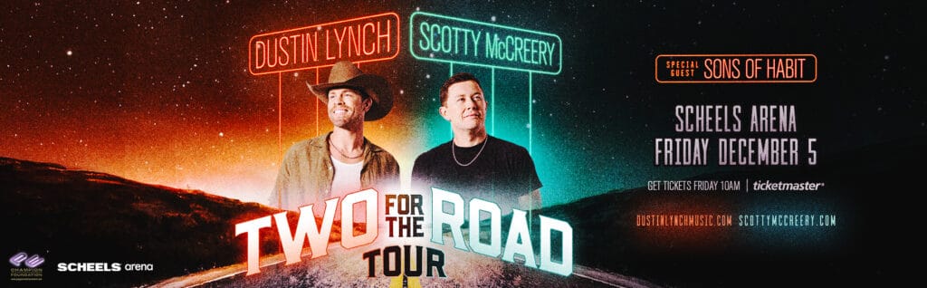 Dustin Lynch Scotty McCreery Fargo Billboard