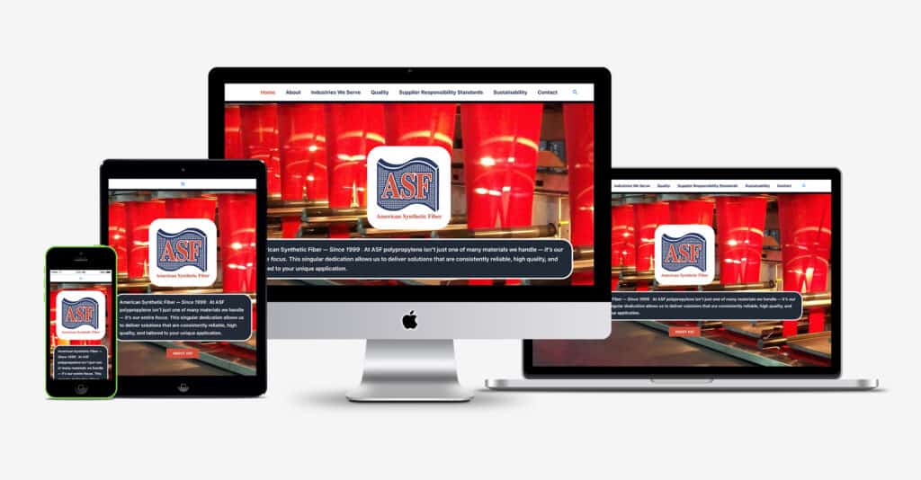 ASFiber.com Web Design