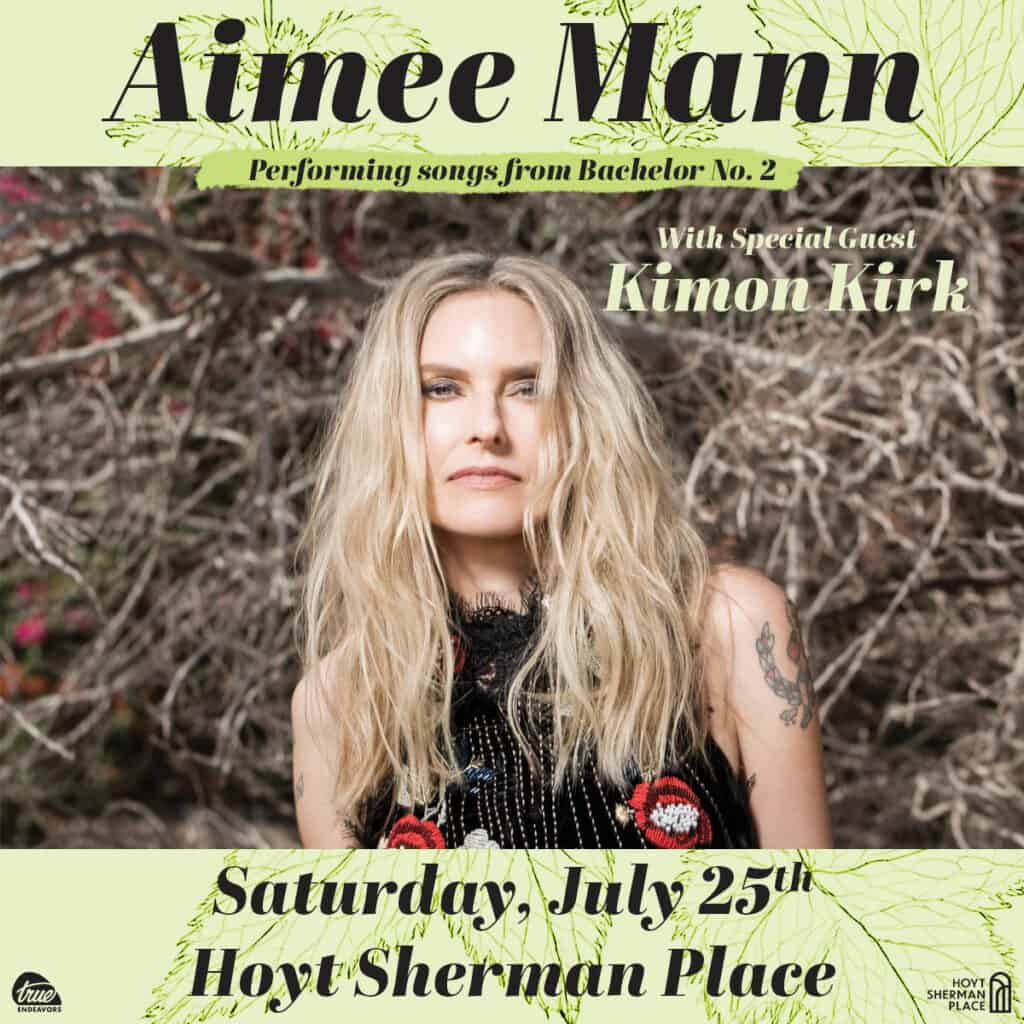 Aimee Mann performing songs from Bachelor No. 2